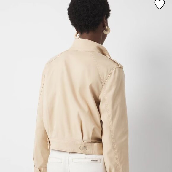 nwt WHITE HOUSE BLACK MARKET relaxed utility jacket xxs - Picture 3 of 3